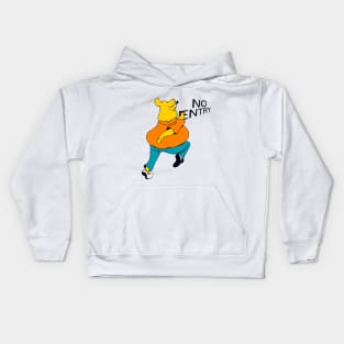 NO ENTRY RAT Kids Hoodie